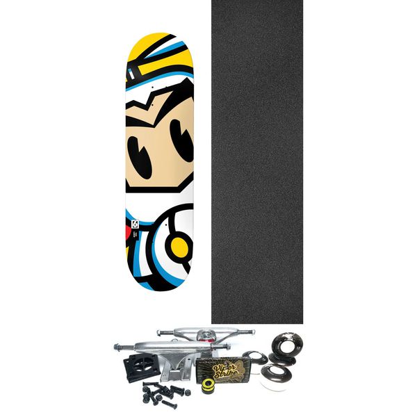Birdhouse Skateboards Tate Carew Bomber XL Skateboard Deck - 8.5" x 32" - Complete Skateboard Bundle